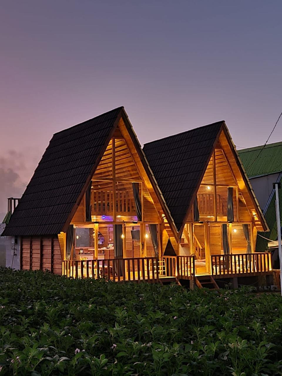 View Cabin Duluxe by Sunflower - Villa Cotage With View Pengunungan